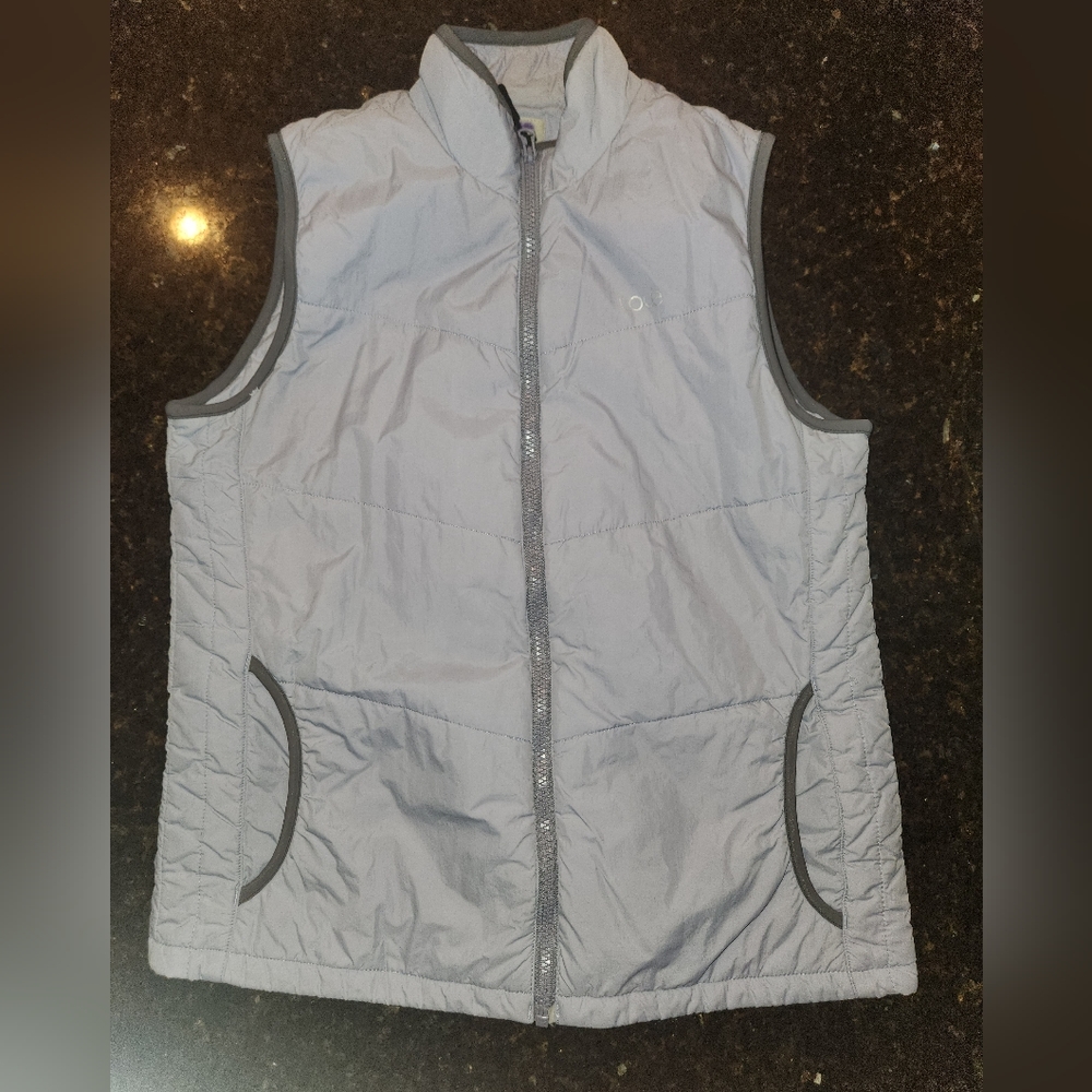 EUC Lole Lavender Purple Mockneck Puffer Vest S